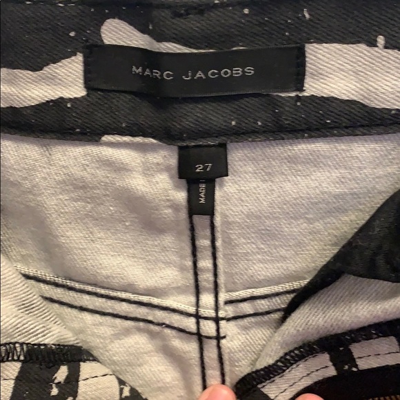 Marc Jacobs denim zebra print skirt - Picture 5 of 9